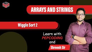 YouTube video 'Wiggle Sort 2 | Leetcode 324 Solution in Hindi'
