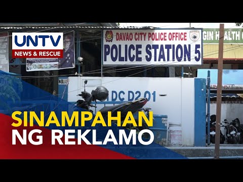 Ilang Davao cops na sangkot sa umano’y drug-related killings, sinampahan ng reklamo
