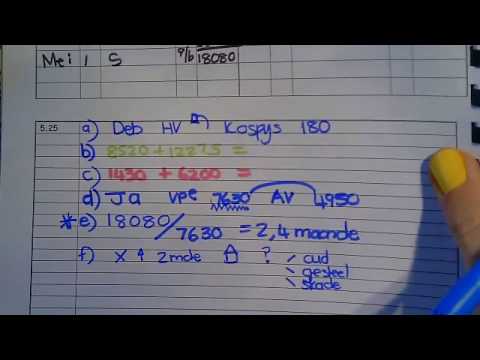 Gr 10 Rek Opdrag 5.25 - Tanya Nel