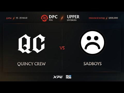 Quincy Crew vs sadboys, Dota Pro Circuit 2021 NA S2, bo3, game 1 [Maelstorm & Lost]