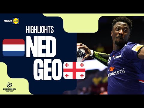 Netherlands vs Georgia | Highlights | Men's EHF EURO 2026