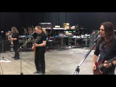 Megadeth rehearsing for Dystopia Tour posted - Dying Fetus, Fixated On Devastation video