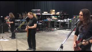 Megadeth rehearsing for Dystopia Tour posted - Dying Fetus, Fixated On Devastation video