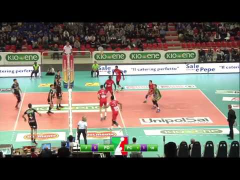 Gli highlights di Kioene Padova - LPR Piacenza 0-3