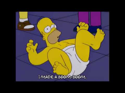 Homer Simpson - DIAPER FULL