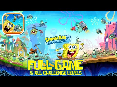 SpongeBob: Patty Pursuit 2 - FULL GAME + ALL CHALLENGE LEVELS  Gameplay