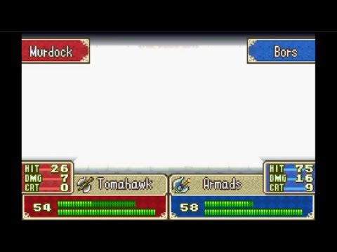 FE6 Hard Mode Armors Only Chapter 21