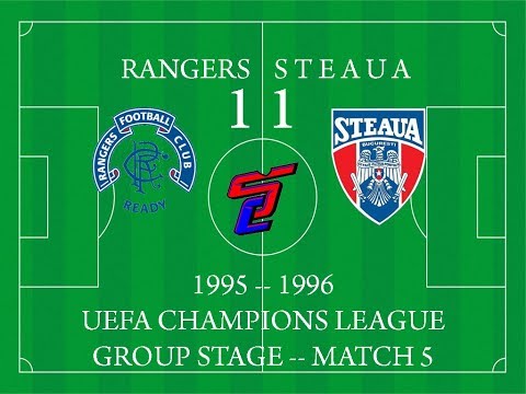 Glasgow Rangers 1-1 Steaua (1995/1996 UCL)