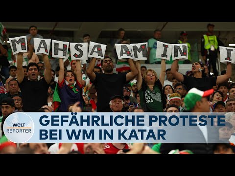 IRAN BEI DER FUSSBALL-WM: Wie der lange Arm Irans mutige Fans in Katar bedroht | WELT Reporter