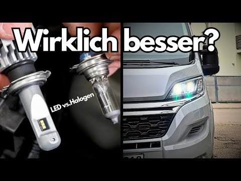 💥 LED installation in Fiat Ducato, Citroen Jumper & Peugeot Boxer with OSRAM NIGHT BREAKER LED H7
