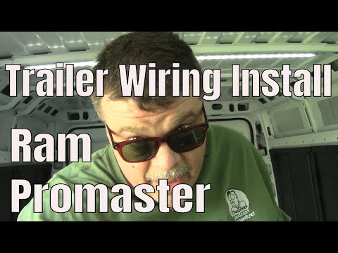 How to Install Trailer Wiring Harness on Ram Promaster