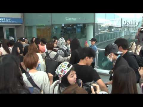 [TV Daily] 140605 Infinite Departure at Incheon Airport to Brazil