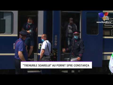 "Trenurile Soarelui" au pornit spre Constanța - Litoral TV