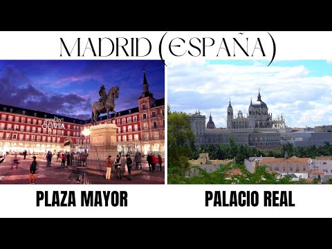 Madrid: Plaza Mayor y Palacio Real | Imágenes Increíbles en Calidad 4K que Te Dejarán Sin Aliento