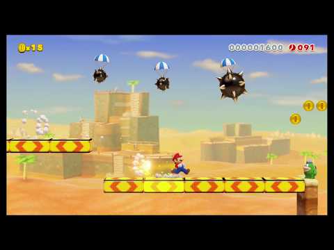 Eric's Super Mario Maker 2 Levels: Desert Speed Run