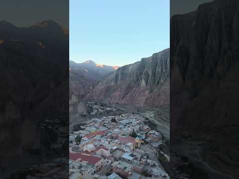 Iruya desde lo alto ⛰️🇦🇷Un pueblo escondido entre montañas