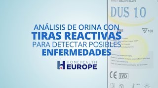 Analisis de orina con tiras reactivas de 10 parametros para detectar posibles enfermedades