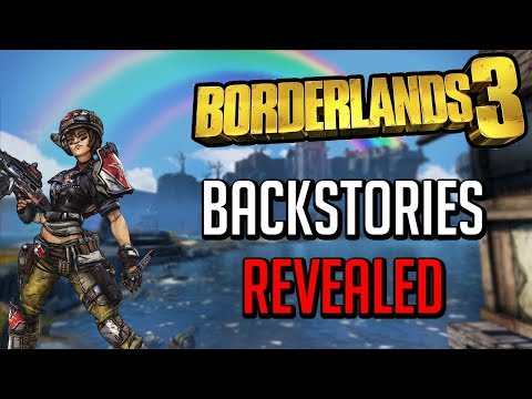 Borderlands 3 l NEW VAULT HUNTERS BACKSTORY/LORE REVEALED!