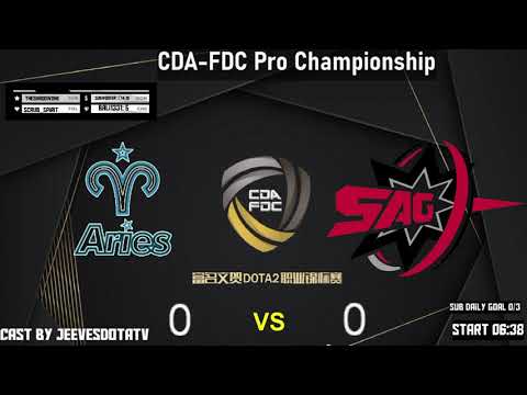 Aster.Aries vs Sparking Arrow Gaming CDA-FDC Pro Championship Qual Bo3 UB
