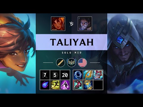 Taliyah Mid vs Sylas - NA Challenger Patch 25.10