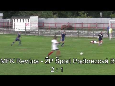 MFK Revúca - ŽP Šport Podbrezová B 2013/2014