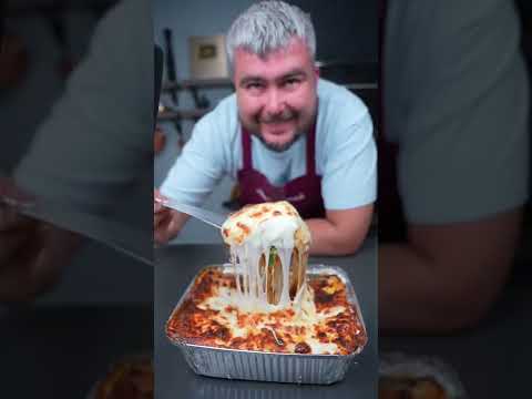 Easy Lasagna for Garfield