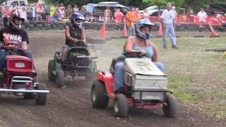 Lawnmower races At Andover Old Home DAys