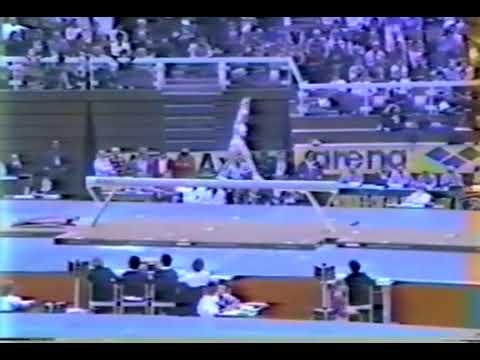 2nd T ROM Mihaela Stanulet BB   1983 World Gymnastics Championships 9 800