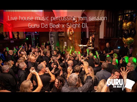 Live tech house dj set incl live percussion , Guru Da Beat & Slight DJ