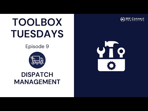 Toolbox Tuesday - Episode 9: Dispatch Management for D365 Business Central