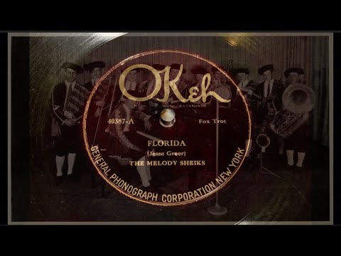 "Florida" The Melody Sheiks (Okeh, 1925) Red Nichols!