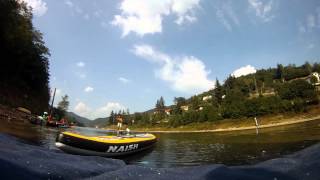 preview picture of video 'Naish NiSCO sprint relay @ Into the lake Osiglia 2012'