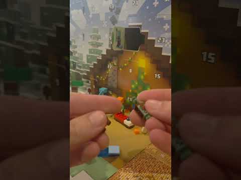 The Countdown to Christmas has Begun Day 12 #minecraft #minecraftmountain #adventcalendar #lego