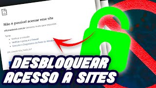 DESBLOQUEAR SITES BLOQUEADOS (Windows 10 e Windows 11) - 2026