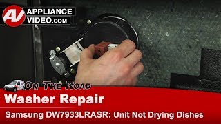 Samsung Dishwasher Repair - Not Drying Dishes - Vent Case - Diagnostic & Repair
