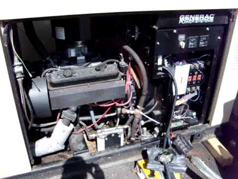 Used- Generac 50 kW prime rated natural gas generator set - stock # 44216002