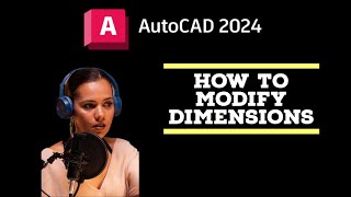 Modify dimensions - AutoCAD 2024 Tutorials