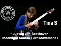 Reacting to - Ludwig van Beethoven - Moonlight Sonata ( 3rd Movement ) Tina S Cover