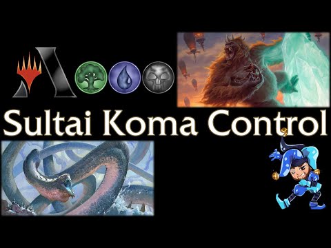 Sultai Koma Control - Standard Magic Arena Deck - January 29th, 2021