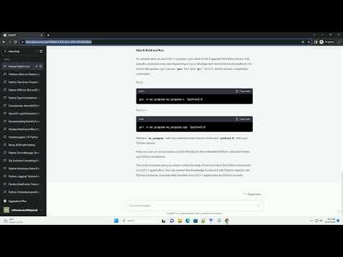 Embed Python Interpreter In C