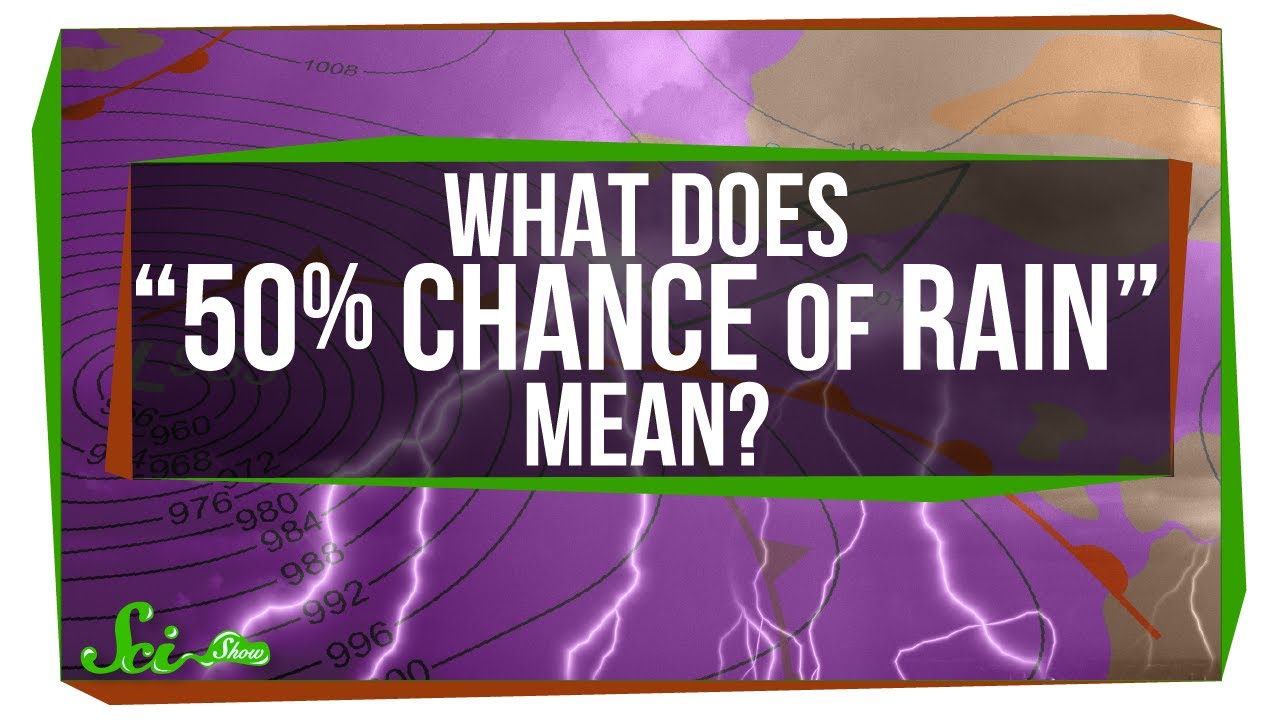 What does 100 rain mean? More REF