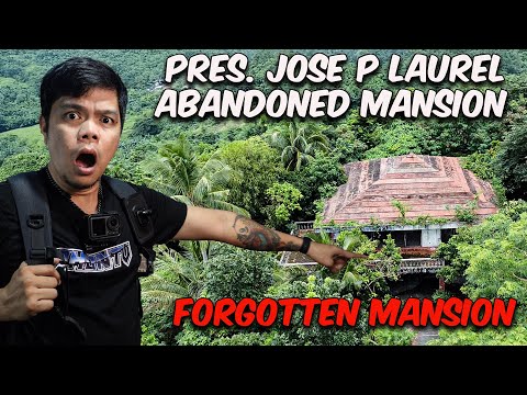 Pinasok Ko ang Abandunadong Mansion ni Pangulong Jose P. Laurel nakakakilabot aking Natuklasan!