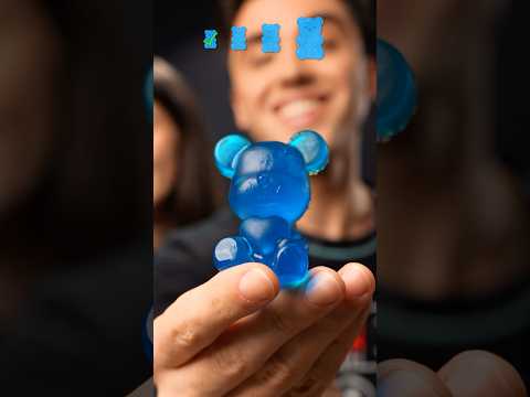 Small, Big, Giant Sour Gummy Bear Challenge Part 1