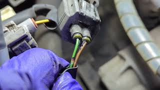 2005 Toyota Highlander VSC+TRAC OFF P0117 P0118 ECT Engine Coolant Temp Sensor Fix check engine