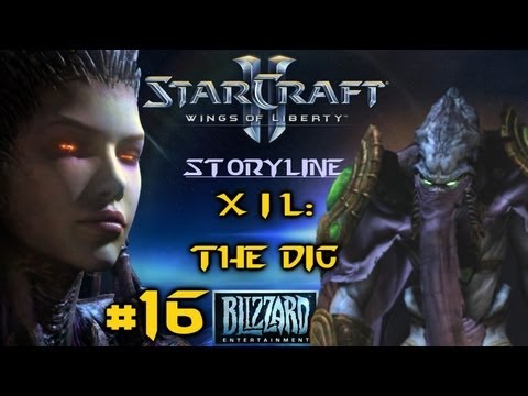 StarCraft 2 Storyline: Wings of Liberty Campaign - The Dig (Xil) #16