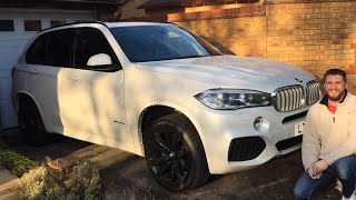 BMW X5 f15 Black kidney grill replacement DIY guide