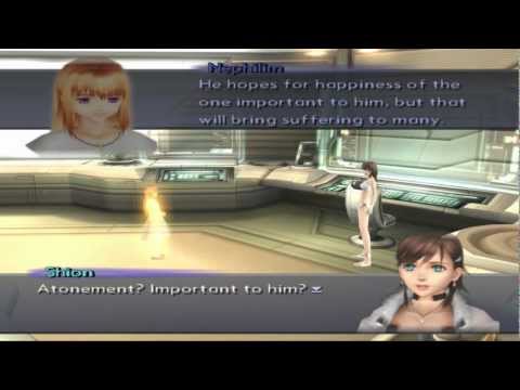 Xenosaga III HD Cutscene 058 - Nephilim's Warning (Möbius Hotel) - ENGLISH - SWIMSUIT MODE