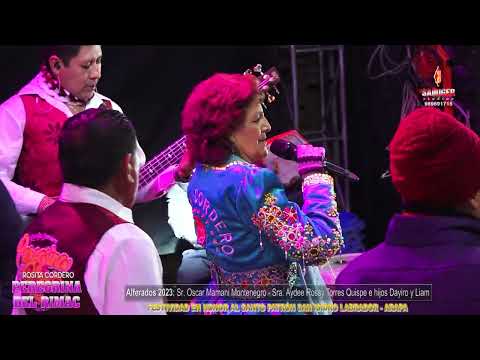 Parranda Ojitos Lindos - Peregrina del Rimac (Rosita Cordero & Antonio Bldeon) Concierto Arapa 2023