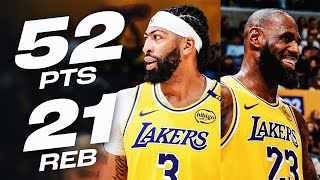 LeBron James - Anthony Davis - Los Angeles Lakers