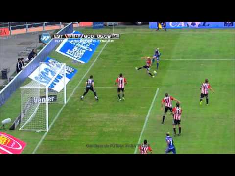 Arranque con ocasiones. Estudiantes 0 - Godoy Cruz 0. Fecha 16.Torneo Final 2014. Fútbol Para Todos
